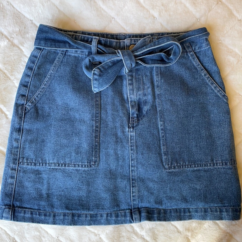 Forever 21 Mini jean skirt